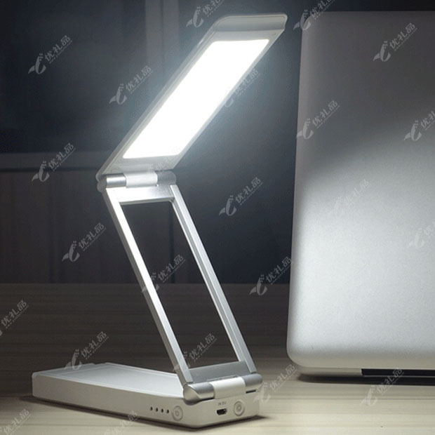LED护眼折叠台灯 触摸USB充电床头阅读小夜灯