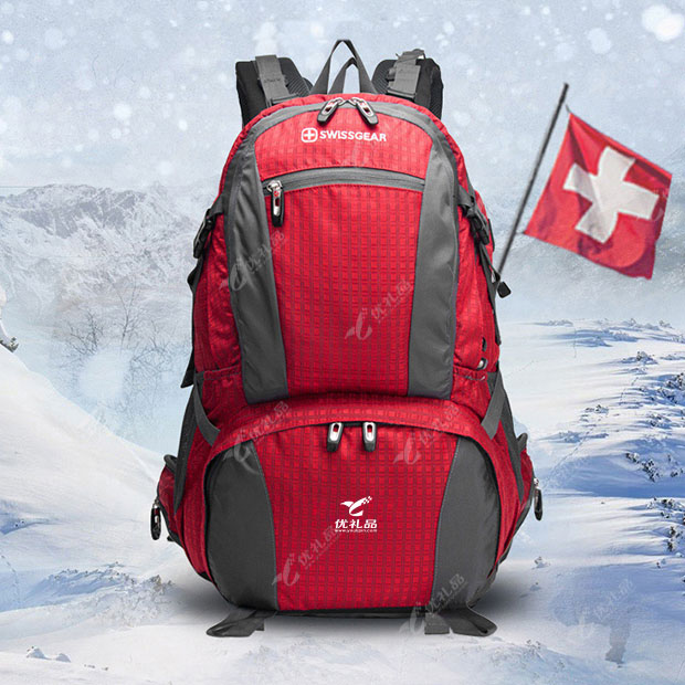 瑞士军刀登山包男女双肩包户外旅行背包定制