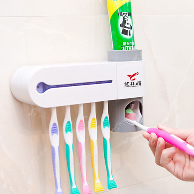 牙刷消毒器 自动挤牙膏器