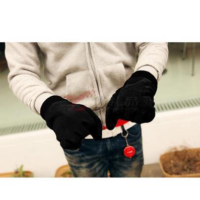韩版羊皮保暖手套 可来样加工定制各种款式真皮手套