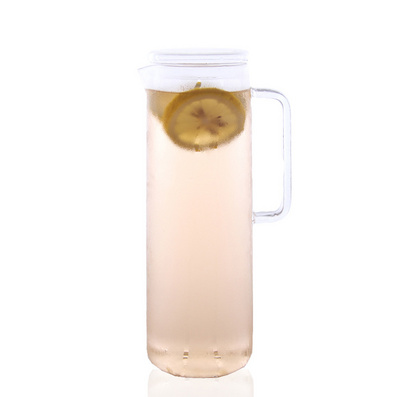 冷水壺耐熱玻璃涼水壺大果汁瓶定制