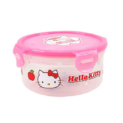 樂扣樂扣Hello Kitty圓形塑料保鮮盒定制