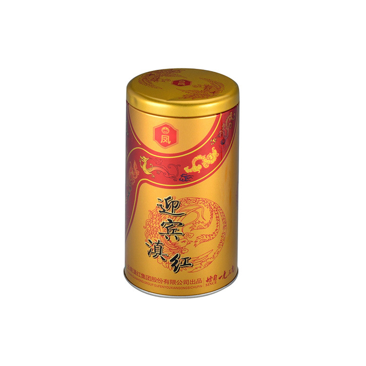 茶叶盒 圆形茶叶盒 圆形马口茶叶盒 茶叶罐 马口铁罐