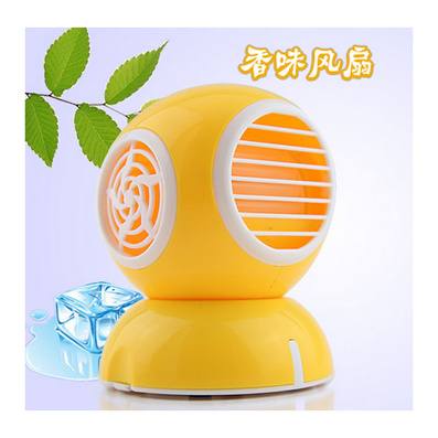 usb小電風扇 香水座小黃人風扇 迷你卡通風扇 加冰