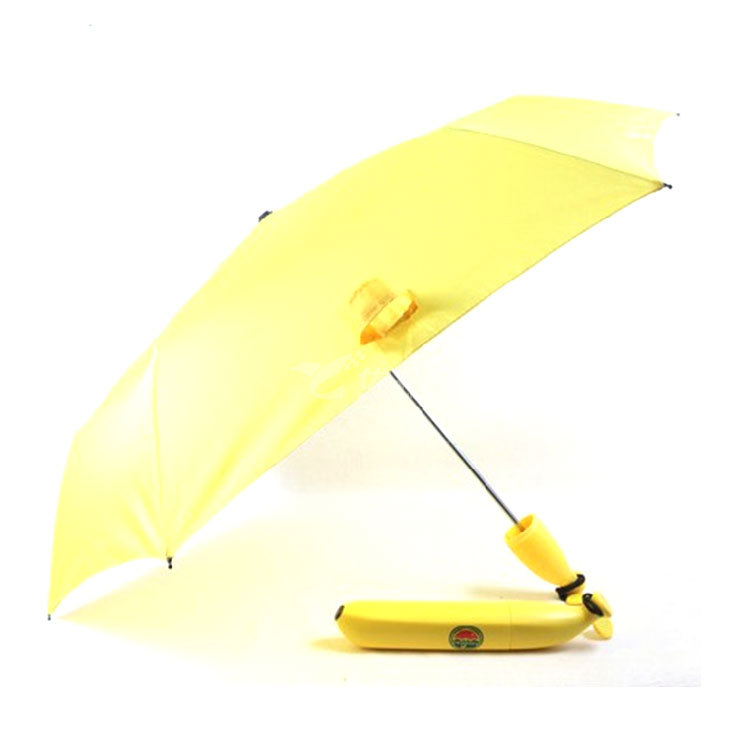 广告伞定制 香蕉雨伞 晴雨伞 遮阳伞 创意水果雨伞