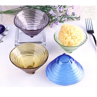 彩色玻璃小碗蘸酱碗配料碗甜品碗米饭碗多色可选