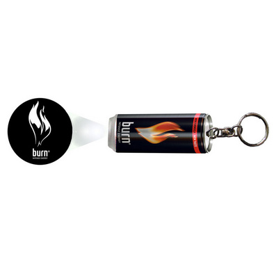 可樂瓶投影電筒鑰匙扣 創意投影鑰匙扣 廣告促銷禮品
