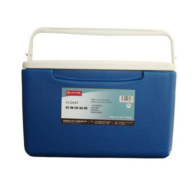 LIVTOR戶外LG2607巖森保溫箱冷暖箱（26L）藍色定制