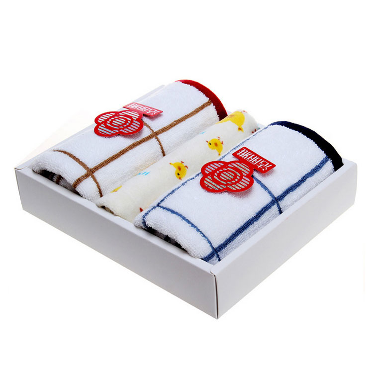 潔麗雅毛巾正品 舒適經典款純棉毛巾家庭裝禮盒 全棉面巾三條裝