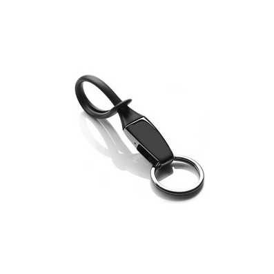 丹麥二代黑鈦鑰匙扣 創意家居鑰匙鏈 丹麥鑰匙扣 創意汽車鑰匙扣