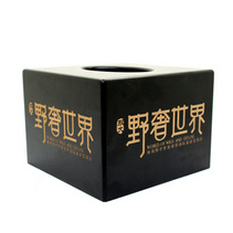 高档木质纸巾盒实木方形餐巾盒抽纸盒纸巾筒卷纸盒定制