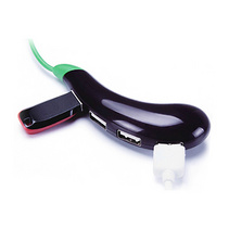 創意茄子HUB集線器多接口高速USB分線器
