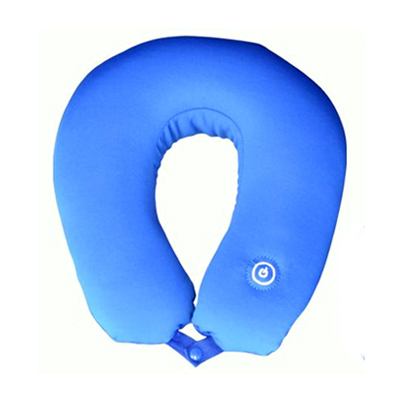 實用頸部按摩枕電動棉布兩用頸枕護頸枕U型枕定制