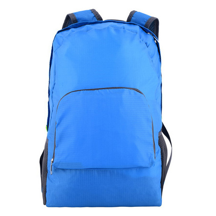 韩版户外旅行双肩背包定制 可折叠旅行收纳包 登山运动折叠包