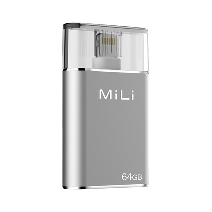 MiLi 苹果官方MFi认证 USB3.0苹果手机U盘 iPhone/iPad/安卓手机/安卓平板/电脑通用