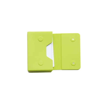 硅胶双层名片盒（绿色）定制