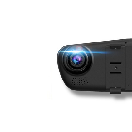 凱迪龍E308行車記錄儀雙鏡頭高清廣角夜視倒車影像一體機