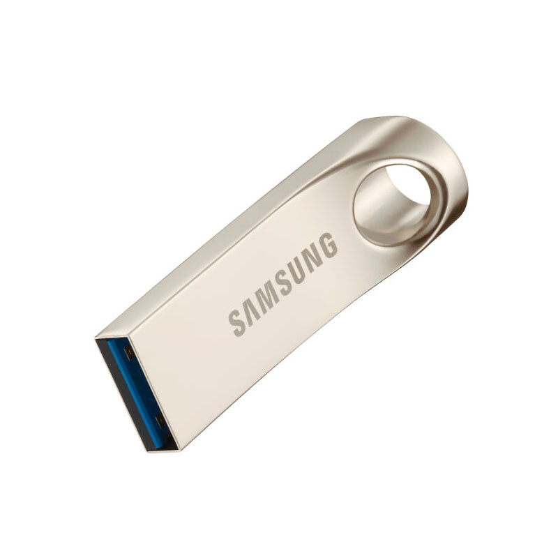 三星（SAMSUNG）Bar 64GB USB3.0 U盘 读130M/s 金属银