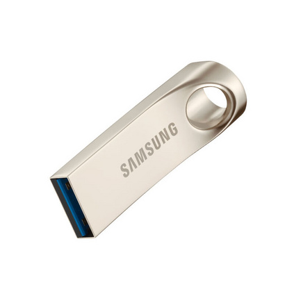 三星（SAMSUNG）Bar 64GB USB3.0 U盤 讀130M/s 金屬銀