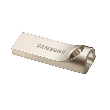 三星（SAMSUNG）Bar 64GB USB3.0 U盘 读130M/s 金属银