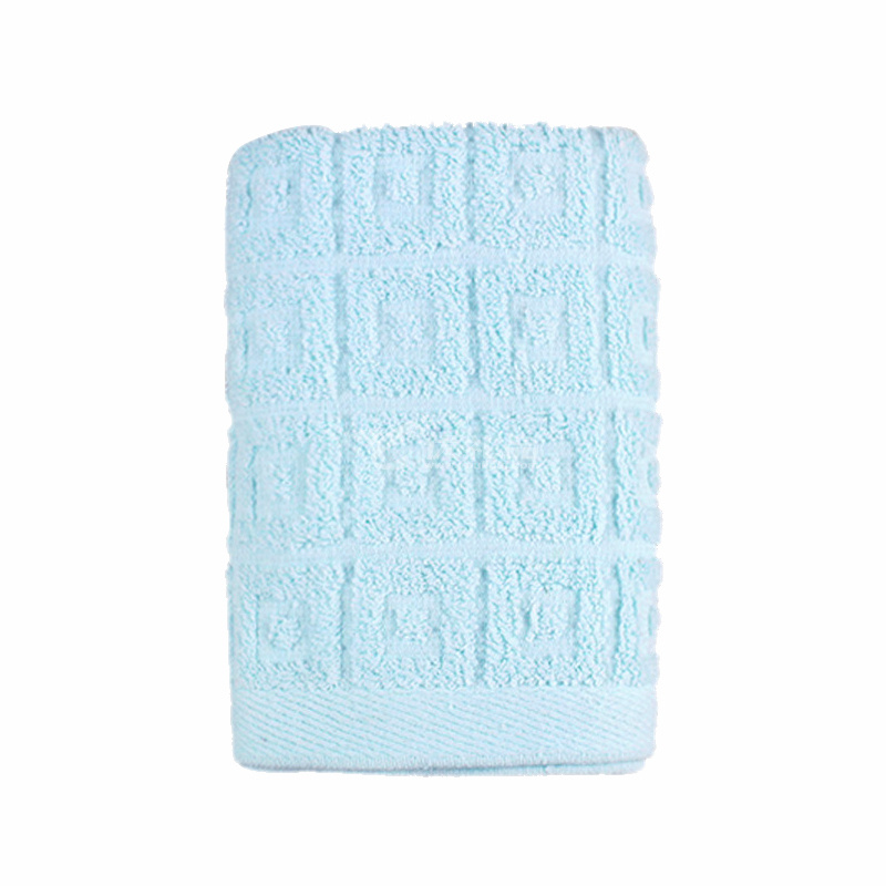 纯棉素色回型纹薄款毛巾 易拧速干防止细菌滋生 礼盒套装毛巾