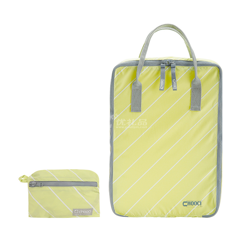 CHOOCI马卡龙清新旅行衣物袋女 便携折叠手拎包收纳包定制
