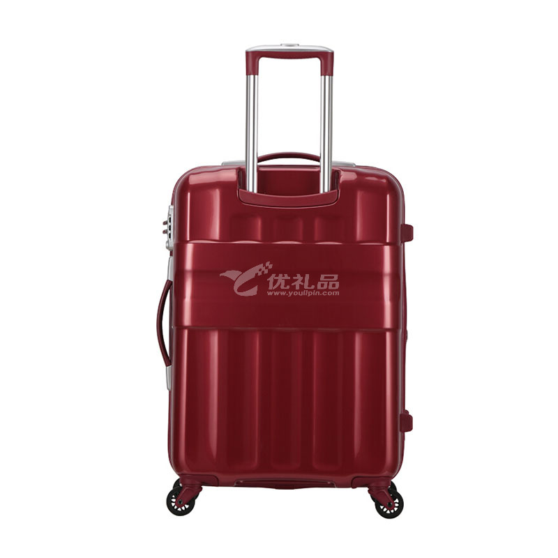 Samsonite/新秀麗S43時尚擴展層旅行箱鏡面設計行李箱定制20寸