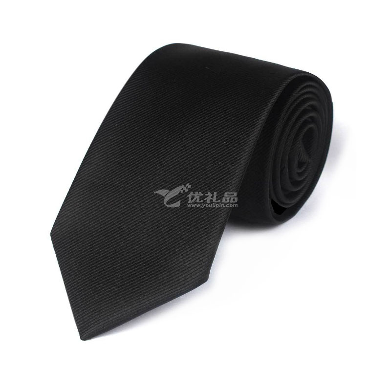 韓版商務7cm正裝領帶 男士滌綸絲領帶定制