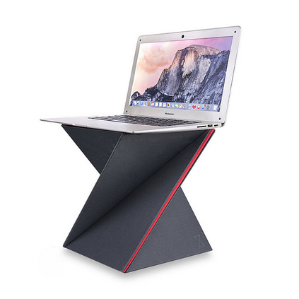 LEVIT8便携折叠笔记本支架立式办公桌简易收纳电脑桌定制