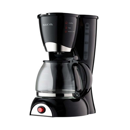 NAKVA 咖啡機GCA-601美式咖啡機滴漏式可泡茶咖啡壺定制 
