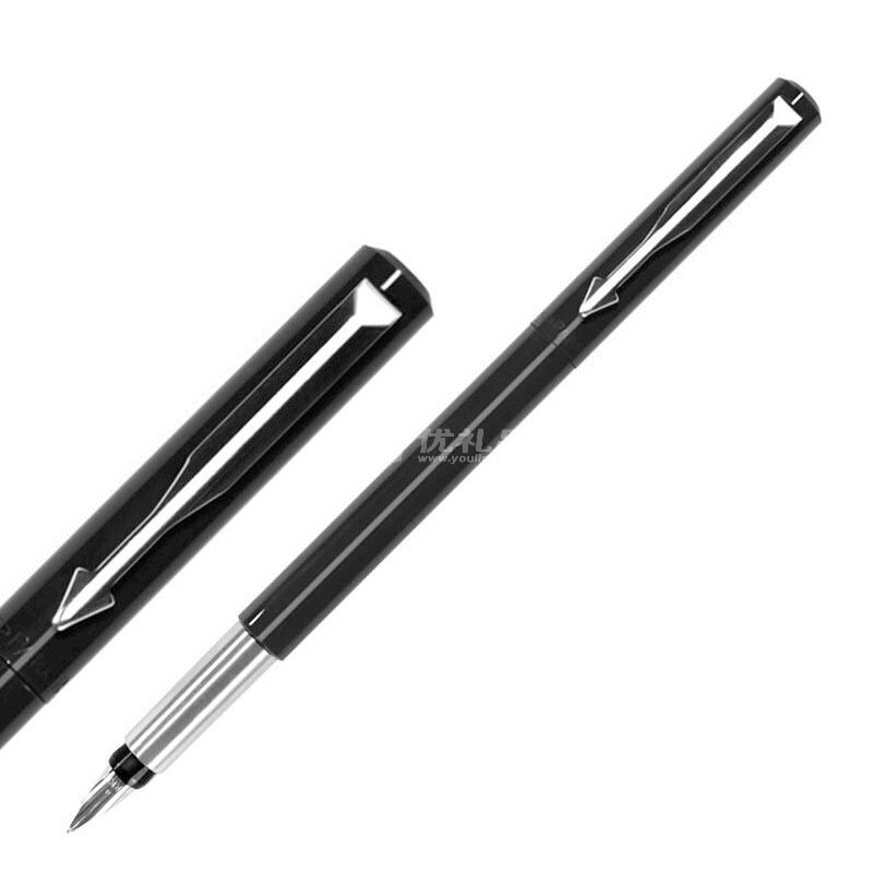 派克笔PARKER/ 威雅系列黑色胶杆 墨水笔