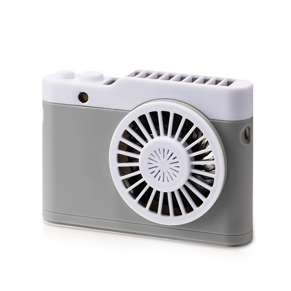 浦斯菲懶人風扇帶有照明功能與相機聲音的咔咔風扇充電式低音風扇定制