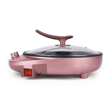 Corbero 旋鈕調溫電餅鐺KR-BL009家用加深加大款電餅檔加熱烙餅鍋煎餅鍋機煎鍋定制