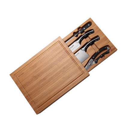 德世朗 （DESLON）萊茵至尊五“悅” 廚房刀具套裝組合五件套 LY-TZ001-5 刀具套裝定制