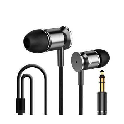 EIAOSI/伊奥思yingaosi X6重低音入耳式耳机 通用耳塞金属耳机定制