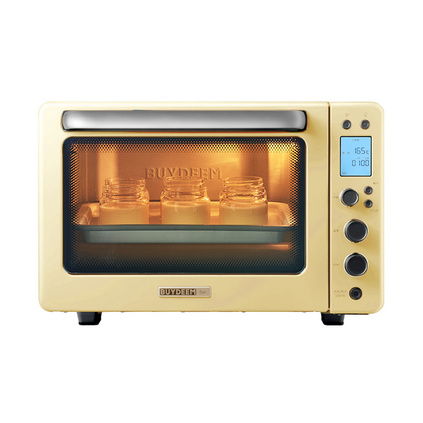 北鼎 电脑控温家用烤箱 T535黄色 小型发酵烤箱定制