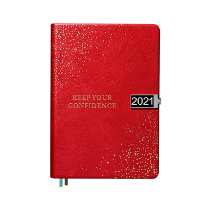 2021年日程本 365天每日计划本 商务笔记本 工作日历记事本定制