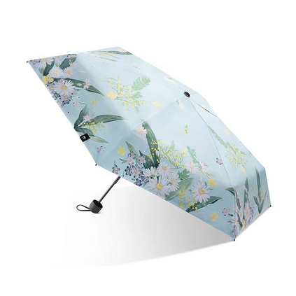 蕉下太阳伞防晒户外遮阳伞女士雨伞晴雨两用伞迷你折叠五折伞定制
