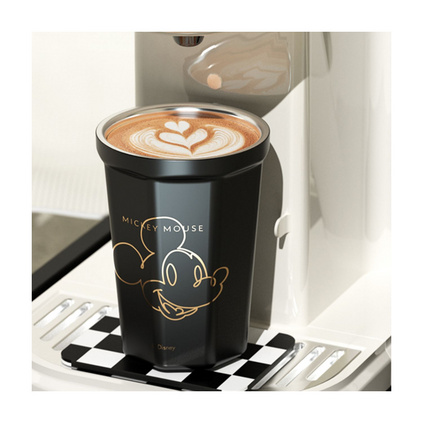 GERM格沵米奇系列菱形咖啡杯迪士尼米奇水杯高颜值车载杯子高级感保温杯定制